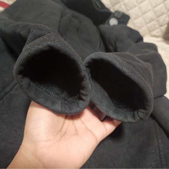 The north face women’s caroluna jacket quilted fleece lined black  size … - Picture 7 of 14